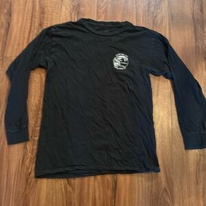Long sleeve, black, O’Neill t-shirt, used, slightly worn look.